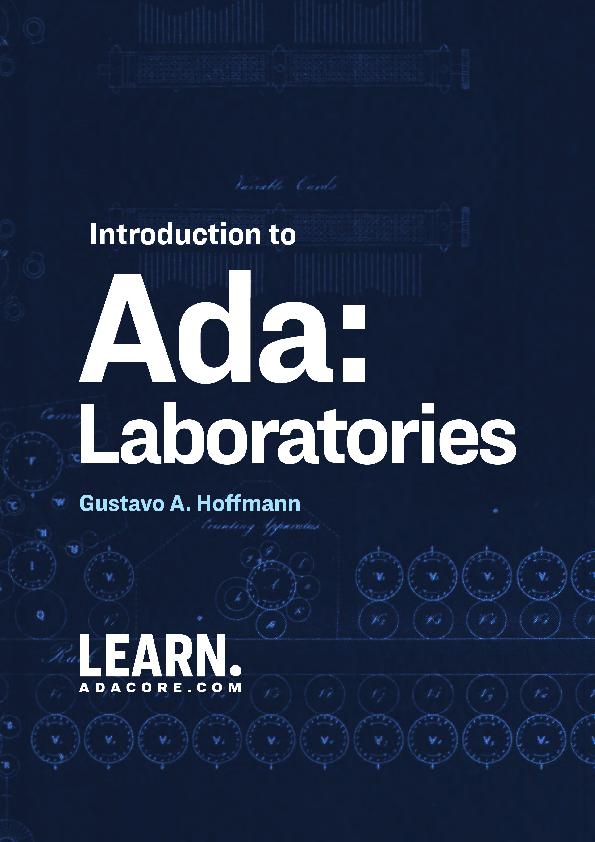 Introduction to Ada: Laboratories (e-book)